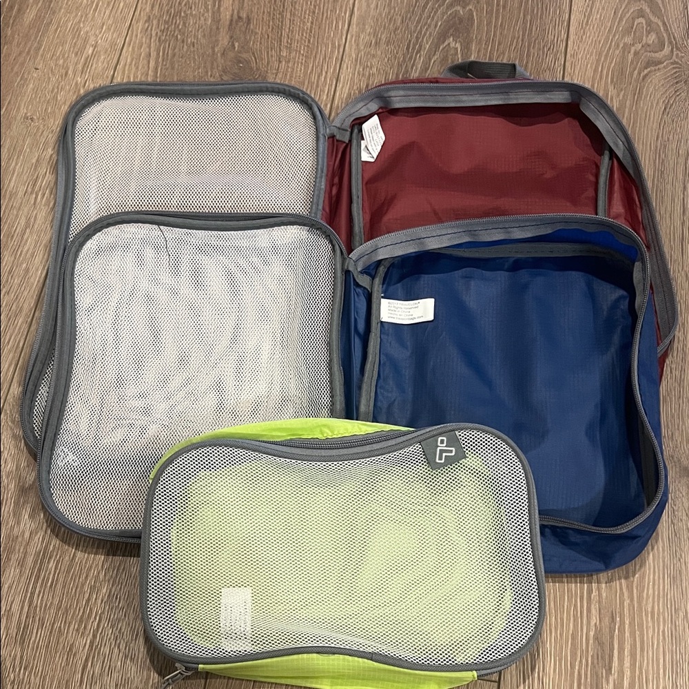 Travelon Multi-Color Packing Cube Set